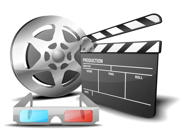 3d film — Stockvector