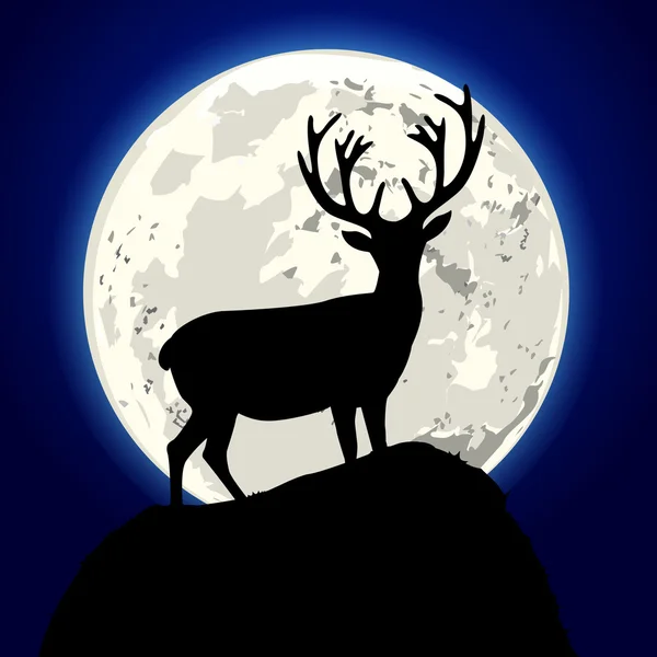 Stag — Stock Vector