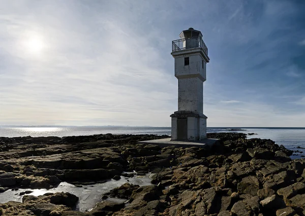 IJsland vuurtoren — Stockfoto