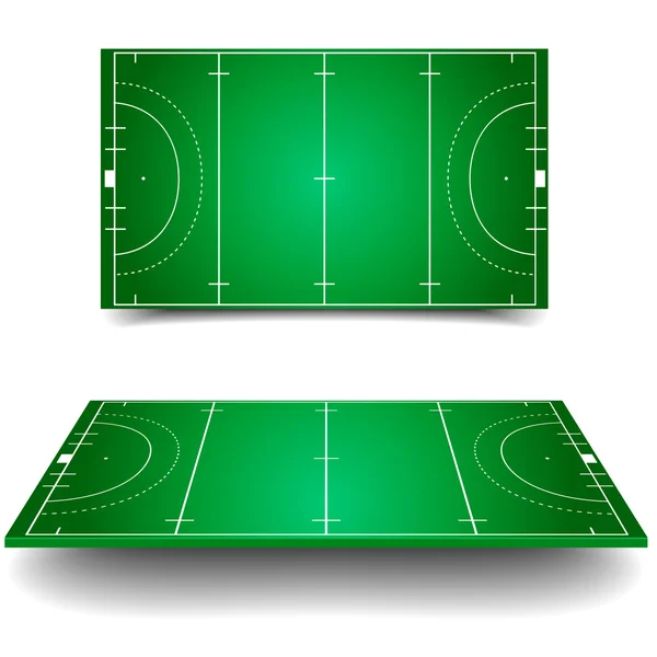 Hockey field — Stockvector