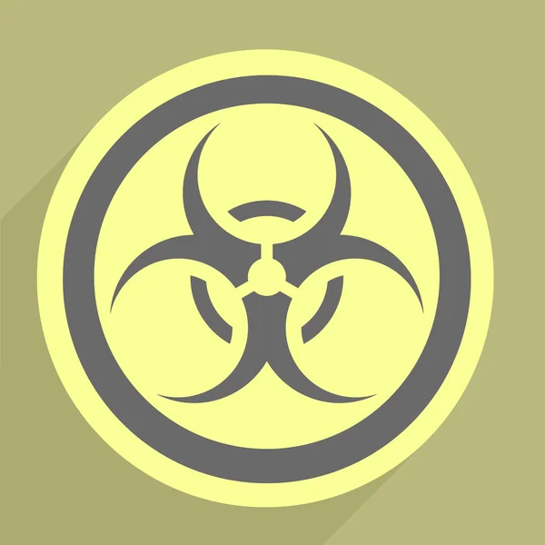 Biohazard pictogram — Stockvector