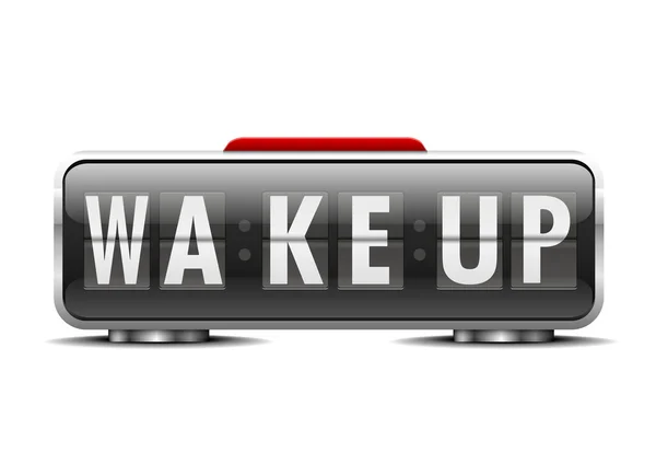 Wake Up the Clock — стоковый вектор