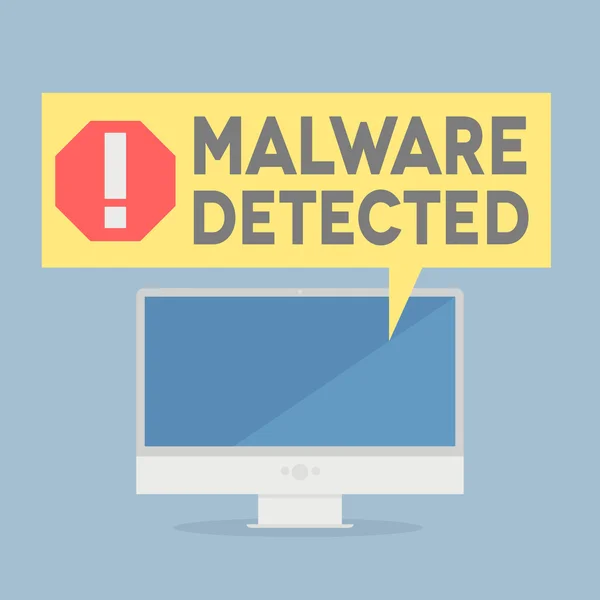 Malware — Stockový vektor