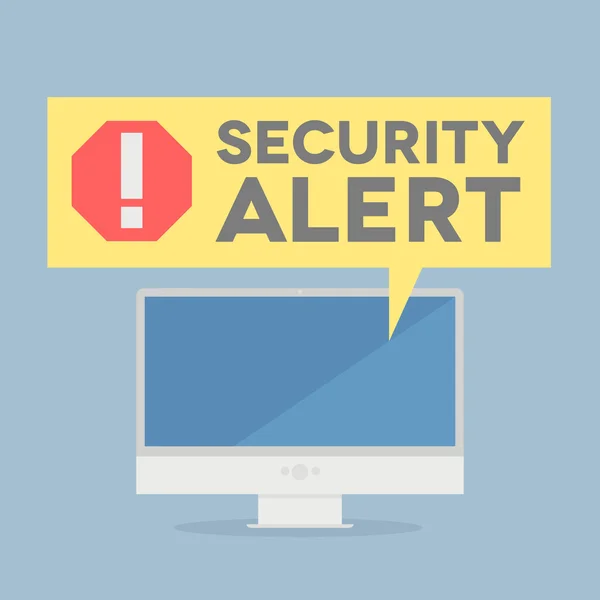 Security Alert — Stock Vector