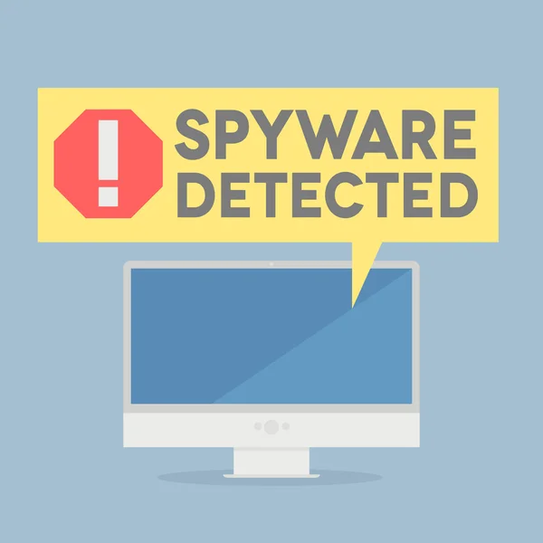 Spyware — Vetor de Stock