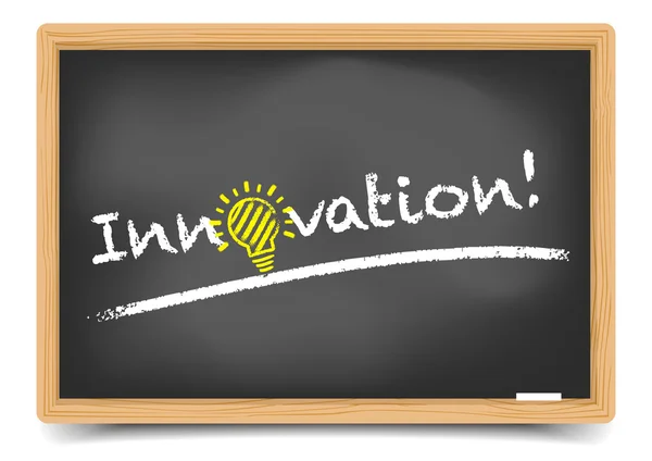 Blackboard innovatie — Stockvector