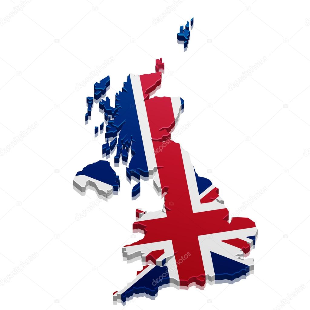 Map Great Britain Stock Vector - Depositphotos 46626869 Stock Illustration Map Great Britain