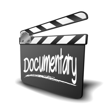 Clapper Board Documentary clipart