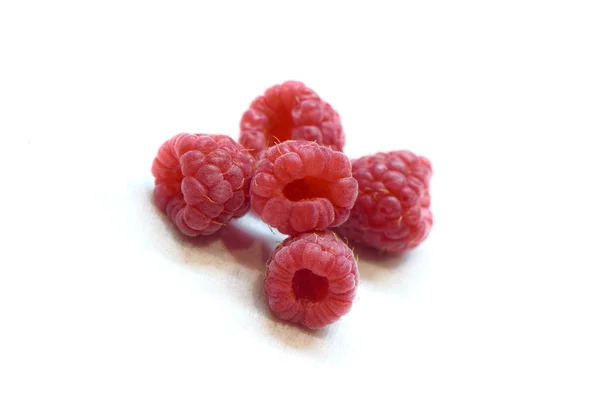 Frische Himbeeren — Stockfoto