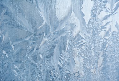 Penceredeki buz deseni