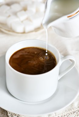 Sütlü kahve.