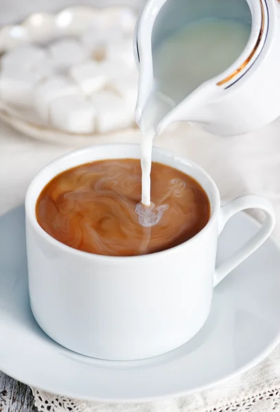 Caffè con latte — Foto Stock