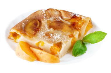 nane ile şeftalili pasta