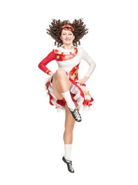 İrlandalı dansçı izole