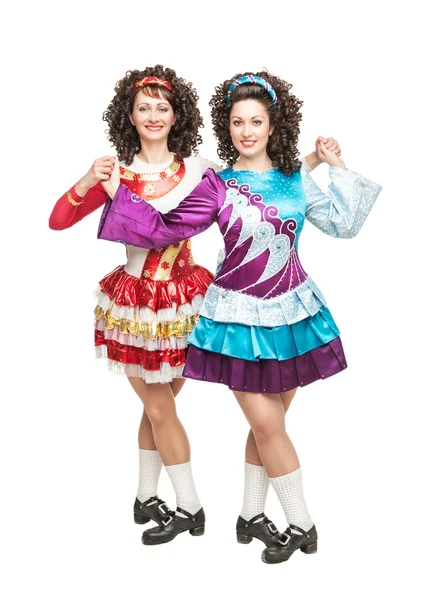 Irländska dansare i hårda skor — Stockfoto