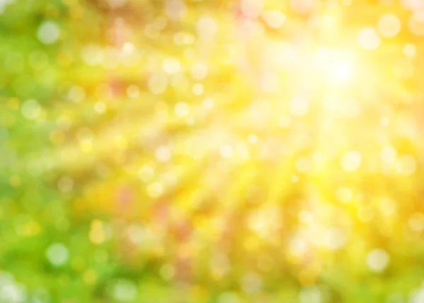 Abstracte zomer achtergrond met zonlicht — Stockfoto