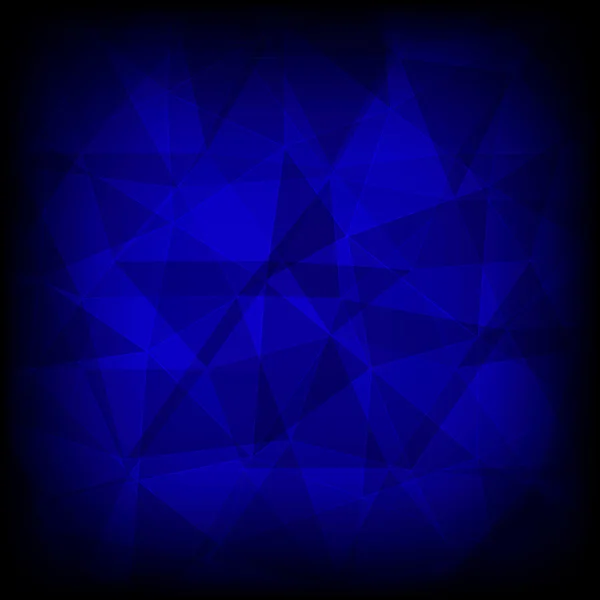 Mavi soyut mozaik arka plan — Stok fotoğraf