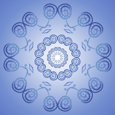 çiçek daire modeli