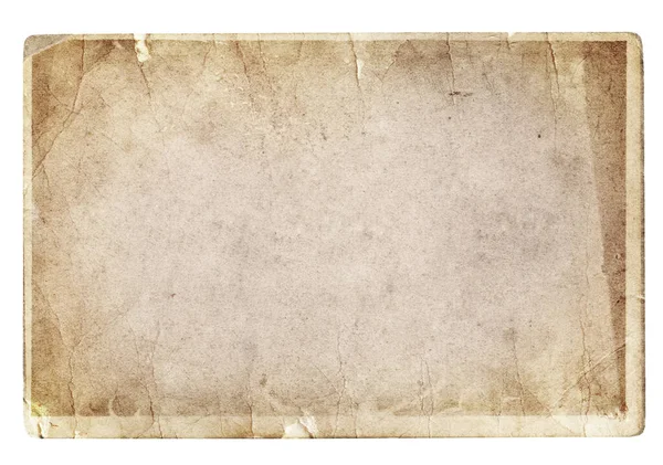Old Photo Texture Stains Scratches Isolated — Stock Photo, Image