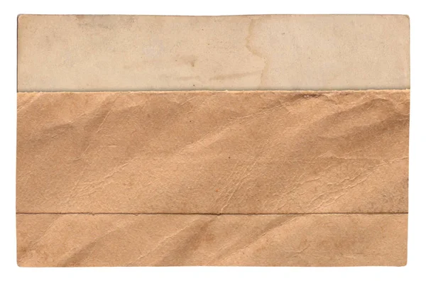 กระดาษเก รอยข วนและรอยเป อนเน อเย อแยกจากส ขาว — ภาพถ่ายสต็อก