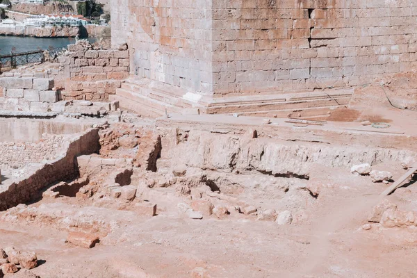 Archeologische Opgravingen Turkije Verwerking Van Archeologische Overblijfselen — Stockfoto