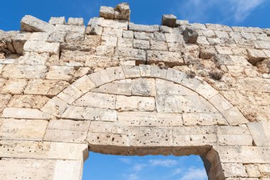 Ruins of ancient city of Perge, Turkey