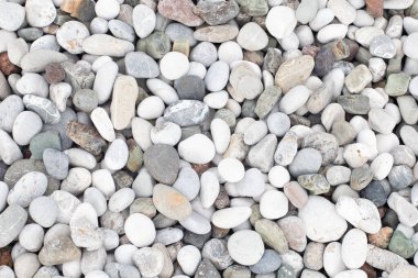 Deniz taşlarının arka planı. Çakıl taşı plajı