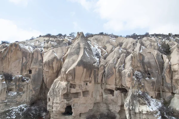 Goreme Nationalpark Kappadokien Tyrkiet - Stock-foto