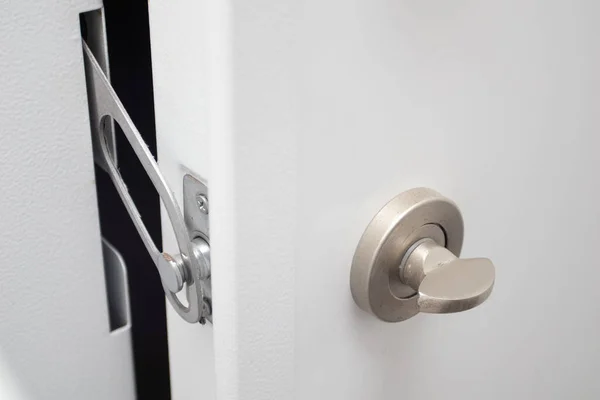 Front Metal Door Security Lock — Stock Photo, Image