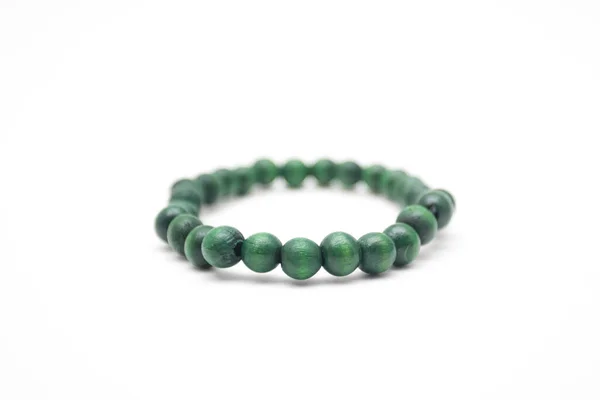 Green Wooden Bracelet Arm — Foto de Stock