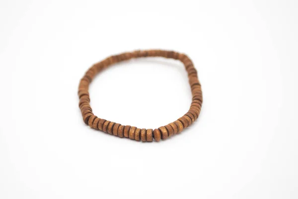 Man Wooden Bracelet Arm — Foto de Stock