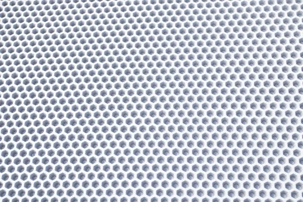 Powierzchnia Plastra Miodu Tekstura Szarego Materiału Gumowego Maty Samochodowej — Zdjęcie stockowe