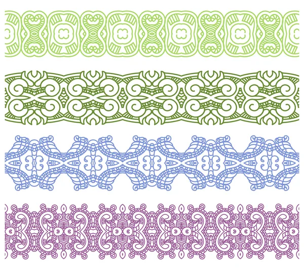 Patrón sin costura ornamental — Vector de stock