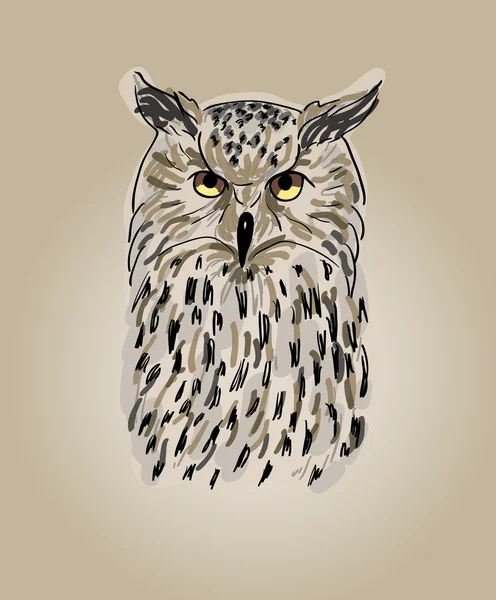 Design owls — Stock Vector