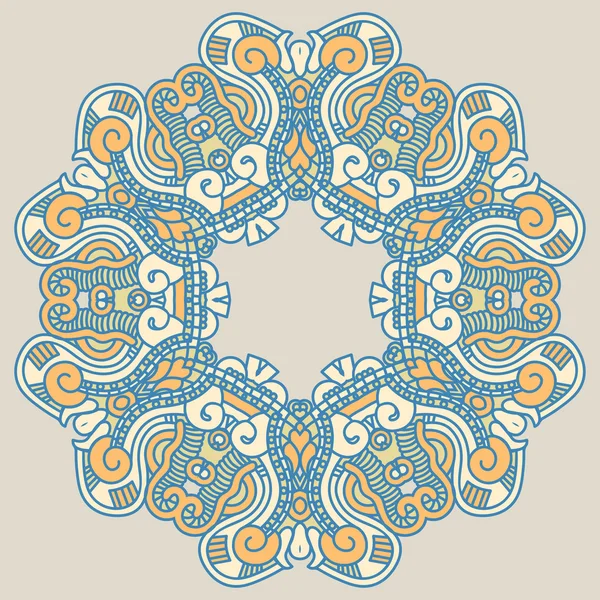 Patrón étnico ornamental — Vector de stock