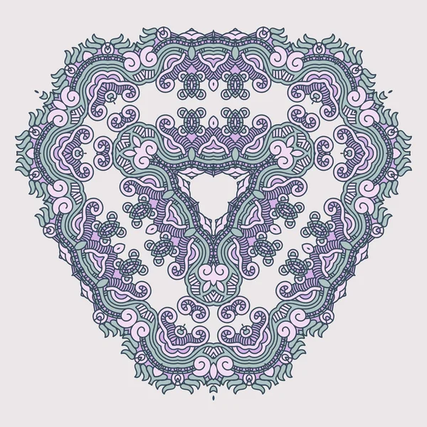 Patrón étnico ornamental — Vector de stock