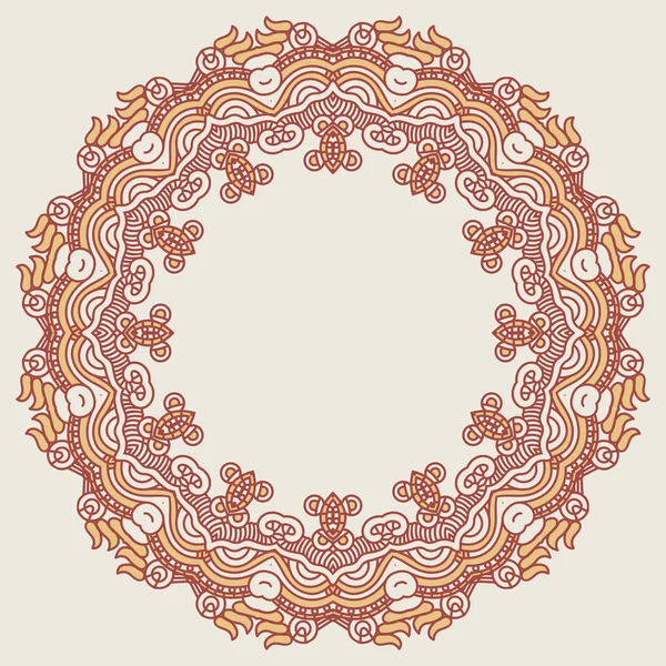 Patrón étnico ornamental — Archivo Imágenes Vectoriales