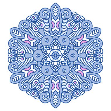 vektör yuvarlak dekoratif öğe