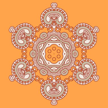 Dekoratif yuvarlak kalıp