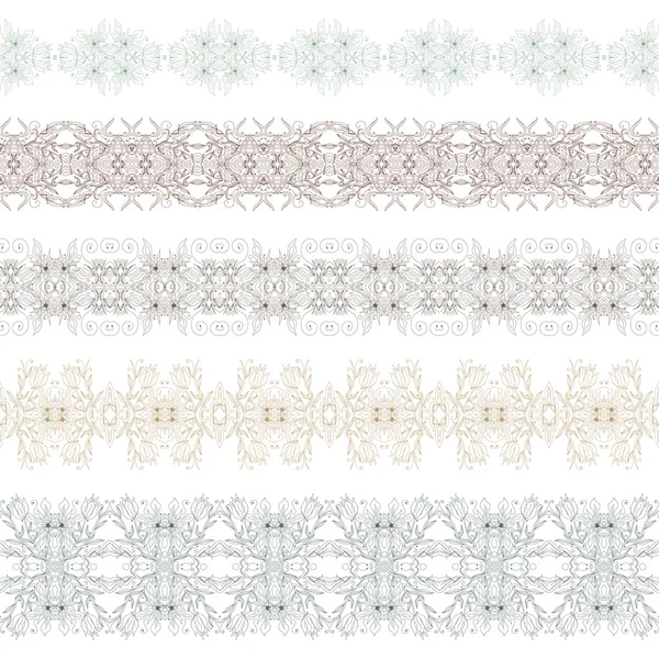 Ornamental floral seamless pattern — Stock Vector