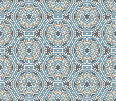 kesintisiz renkli retro desen arka plan