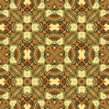 kesintisiz renkli retro desen arka plan