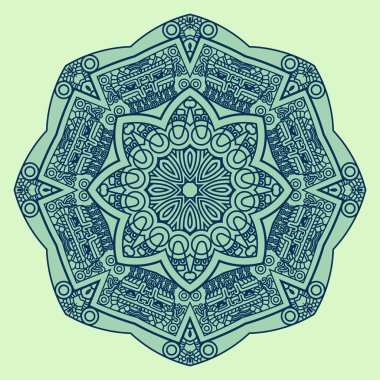 vektör yuvarlak dekoratif öğe