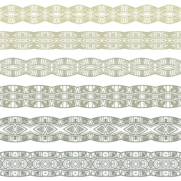 Decoratieve naadloze patroon — Stockvector