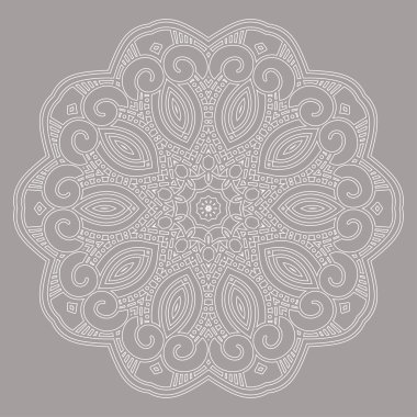 vektör yuvarlak dekoratif öğe