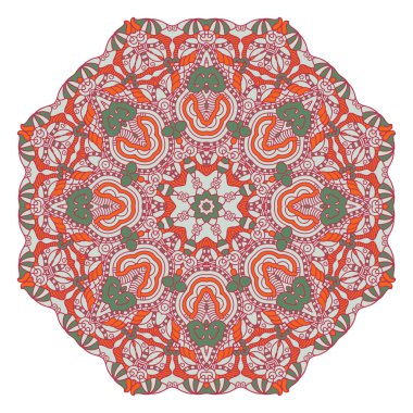 vektör yuvarlak dekoratif öğe