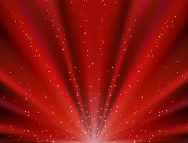 Abstrakt vektor röd bakgrund — Stock vektor