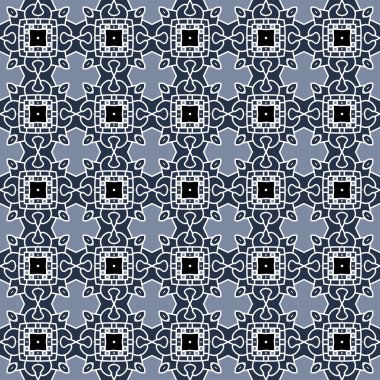 kesintisiz renkli retro desen arka plan