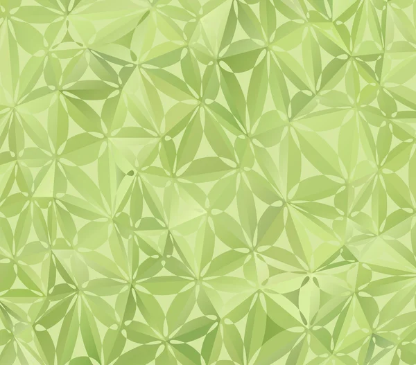 Зелений квітковий візерунок — стоковий вектор