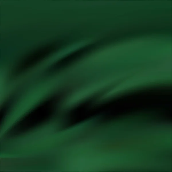 抽象矢量纹理，绿色丝绸 — 图库矢量图片